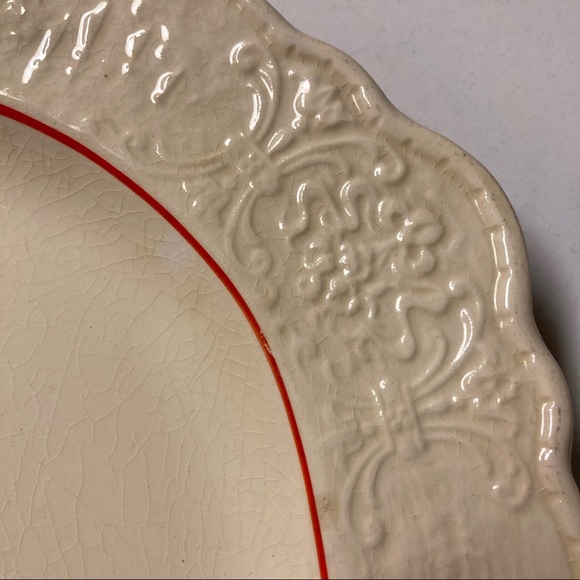 Vintage Oval Floral Serving Plate - Picture 9 of 11